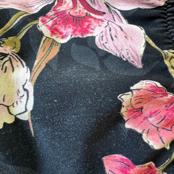 Billabong Sweet Tide Floral Polka Dot Reversible V-Cami /Hipster Bikini Set Med - Picture 10 of 10